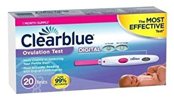 Clearblue Easy Digital Ovulation Test, 20 Count, Value pack of 2 (40 tests total)