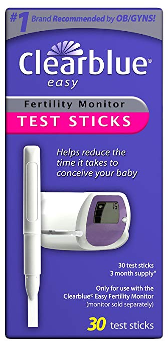 Clearblue Easy Fertility Monitor Test Sticks-30 count