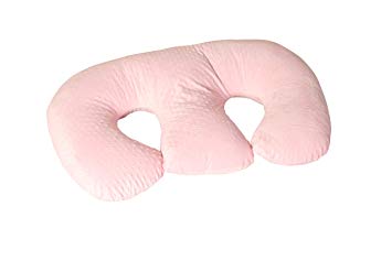 THE TWIN Z PILLOW - PINK The only 6 in 1 Twin Pillow Breastfeeding, Bottlefeeding, Tummy Time &...