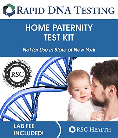 Rapid Paternity Test Kit - All Lab Fees Included - Confidential DNA Results