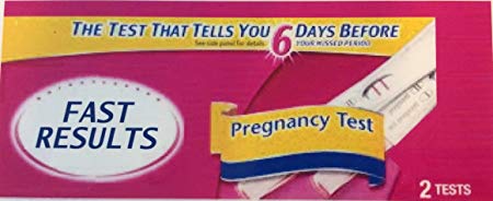 ALREADY POSITIVE Prank Pregnancy Test BOX of 2 - NO BODILY FLUIDS USED