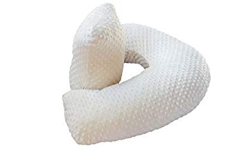 The 4 in 1 One Z CREAM Nursing Pillow w/ AMAZING BACK SUPPORT- CREAM COLOR COVER