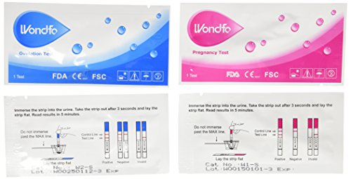 Wondfo 100 Ovulation Tests And 20 Pregnancy Tests by Wondfo