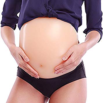 EWIN(R) 1PCS Silicone Twins False Belly Baby Tummy False Pregnant Artificial Bump by DHL (4kg(Twins))
