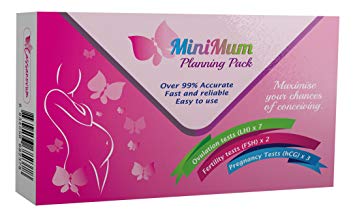 Cassanovum Minimum Pregnancy Planning Pack contains Female Fertility Tests/Ovulation...
