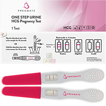 PREGMATE 25 Pregnancy (HCG) Midstream Tests Sticks One Step Urine Test Strip Combo Predictor Kit...